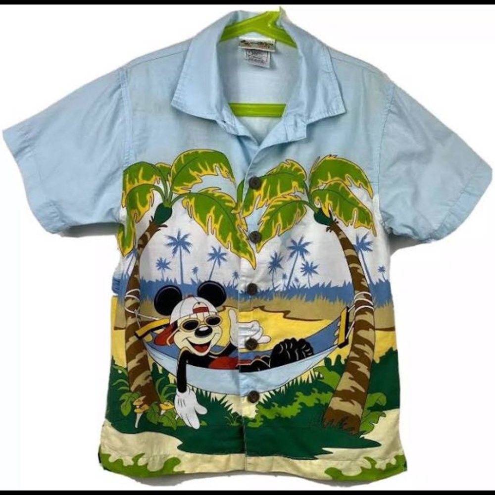 Kids Mickey Mouse Button Down